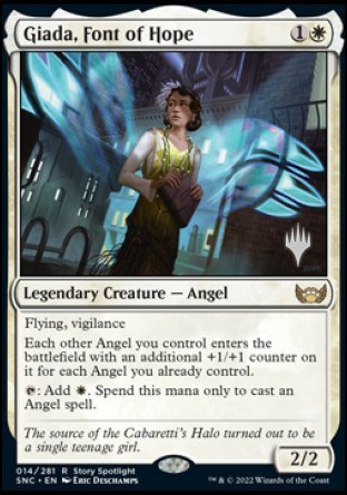 Giada, Font of Hope (Promo Pack) [Streets of New Capenna Promos] | Gear Gaming Bentonville