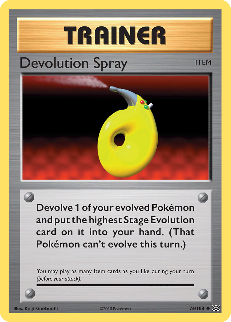 Devolution Spray (76/108) [XY: Evolutions] | Gear Gaming Bentonville