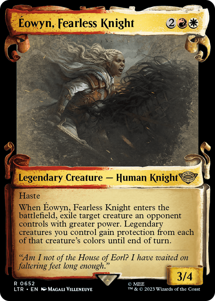 Eowyn, Fearless Knight [The Lord of the Rings: Tales of Middle-Earth Showcase Scrolls] | Gear Gaming Bentonville