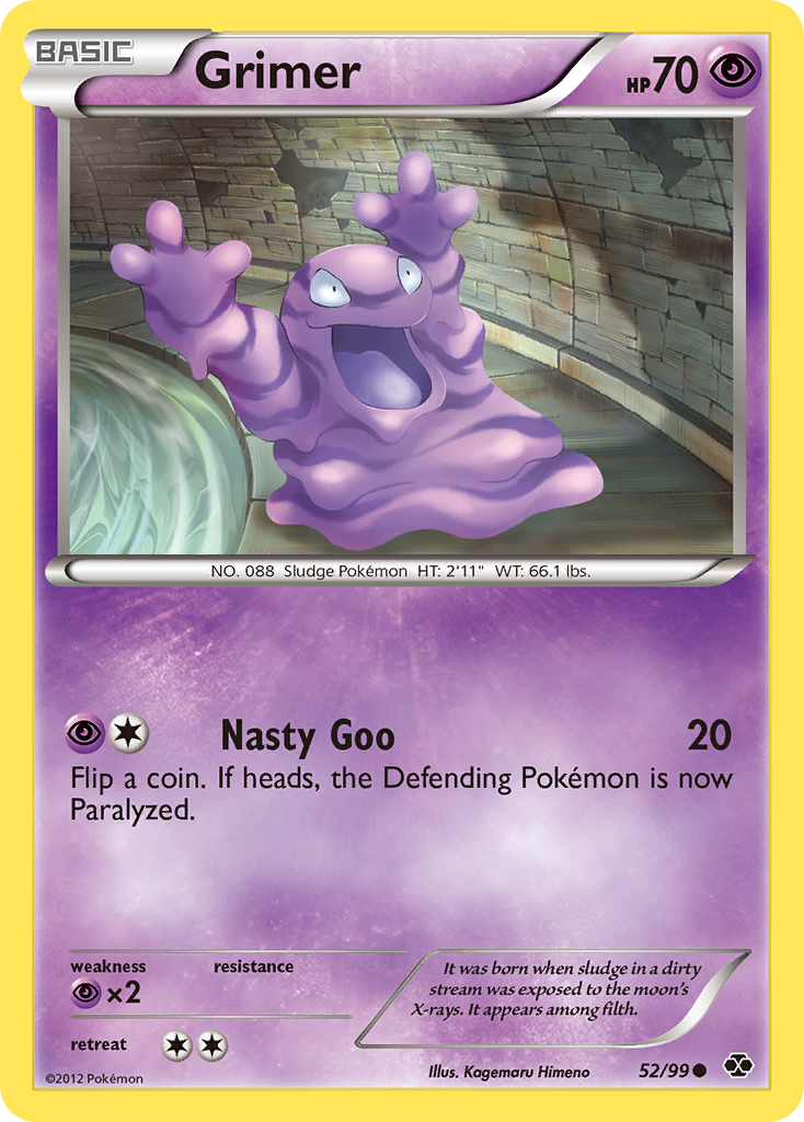 Grimer (52/99) [Black & White: Next Destinies] | Gear Gaming Bentonville