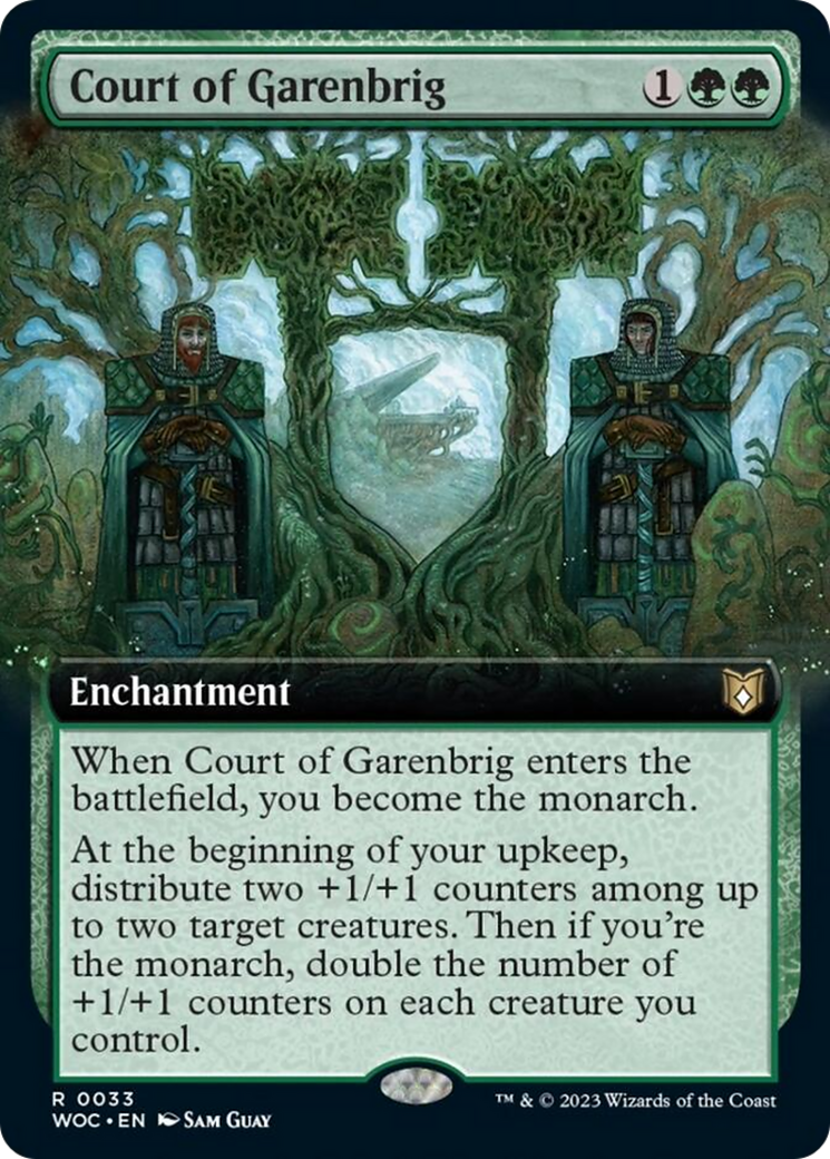 Court of Garenbrig (Extended Art) [Wilds of Eldraine Commander] | Gear Gaming Bentonville