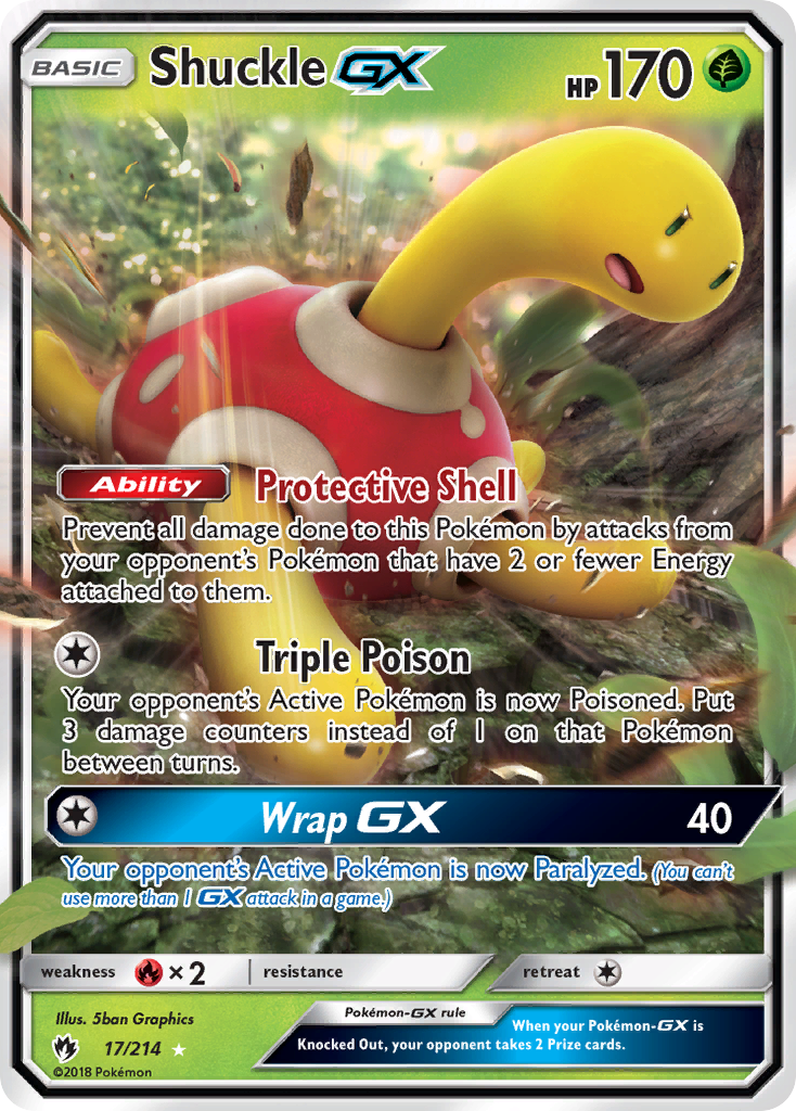 Shuckle GX (17/214) [Sun & Moon: Lost Thunder] | Gear Gaming Bentonville