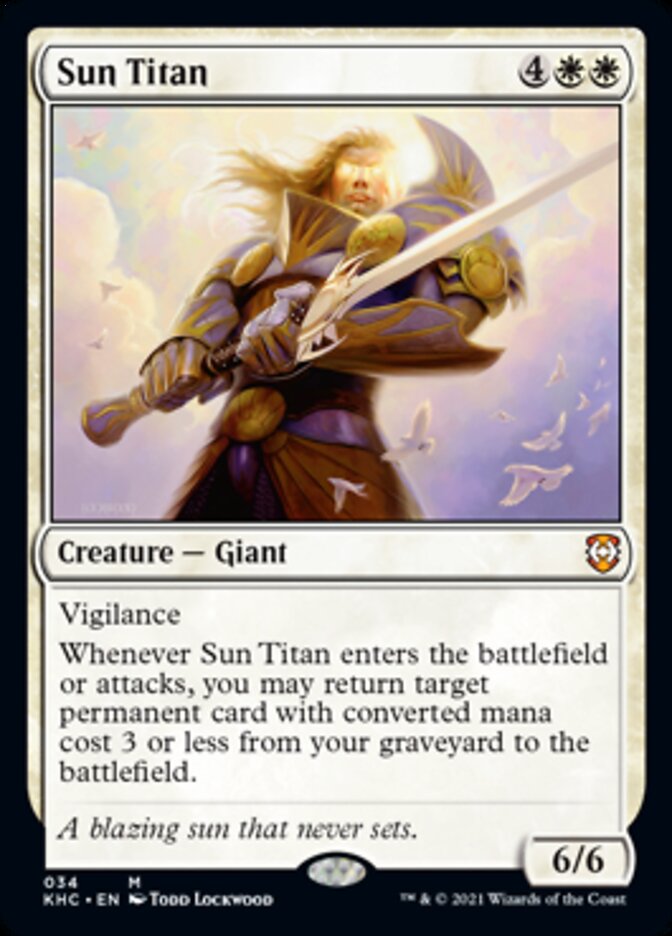 Sun Titan [Kaldheim Commander] | Gear Gaming Bentonville