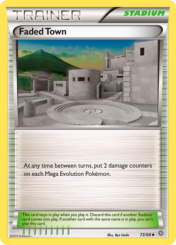 Faded Town (73/98) [XY: Ancient Origins] | Gear Gaming Bentonville