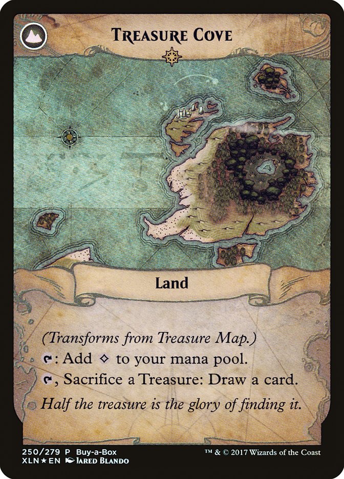 Treasure Map // Treasure Cove (Buy-A-Box) [Ixalan Treasure Chest] | Gear Gaming Bentonville