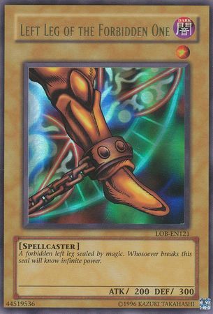 Left Leg of the Forbidden One [LOB-EN121] Ultra Rare | Gear Gaming Bentonville