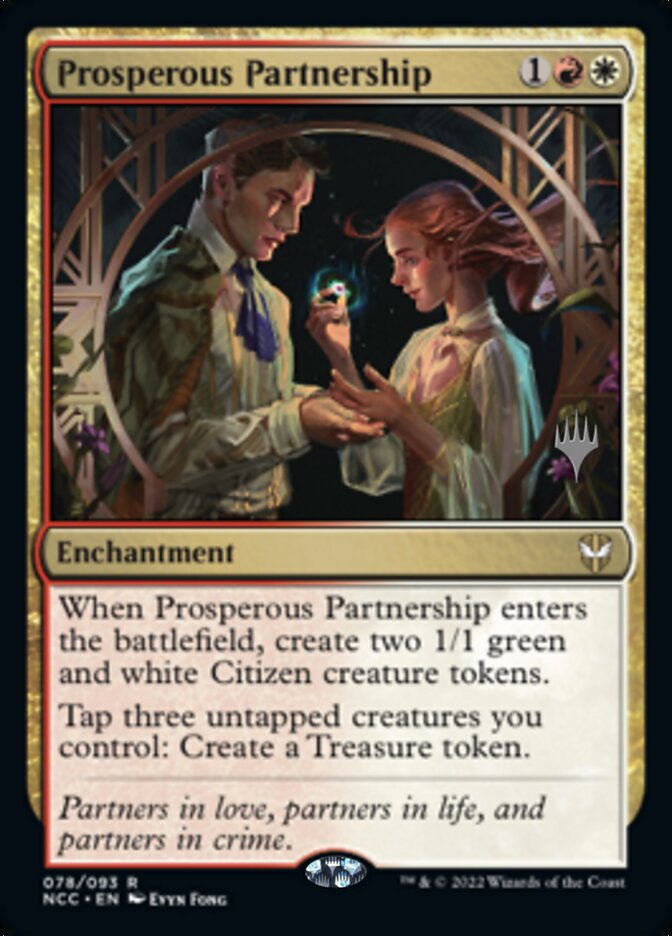 Prosperous Partnership (Promo Pack) [Streets of New Capenna Commander Promos] | Gear Gaming Bentonville