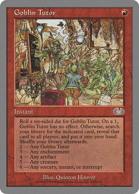 Goblin Tutor [Unglued] | Gear Gaming Bentonville