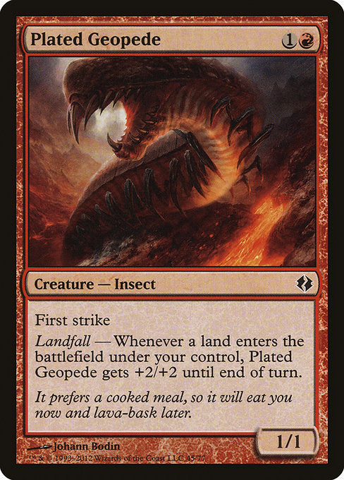 Plated Geopede [Duel Decks: Venser vs. Koth] | Gear Gaming Bentonville