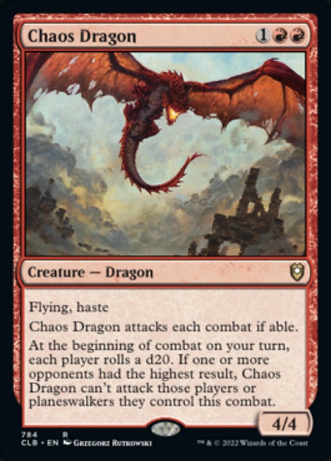 Chaos Dragon [Commander Legends: Battle for Baldur's Gate] | Gear Gaming Bentonville