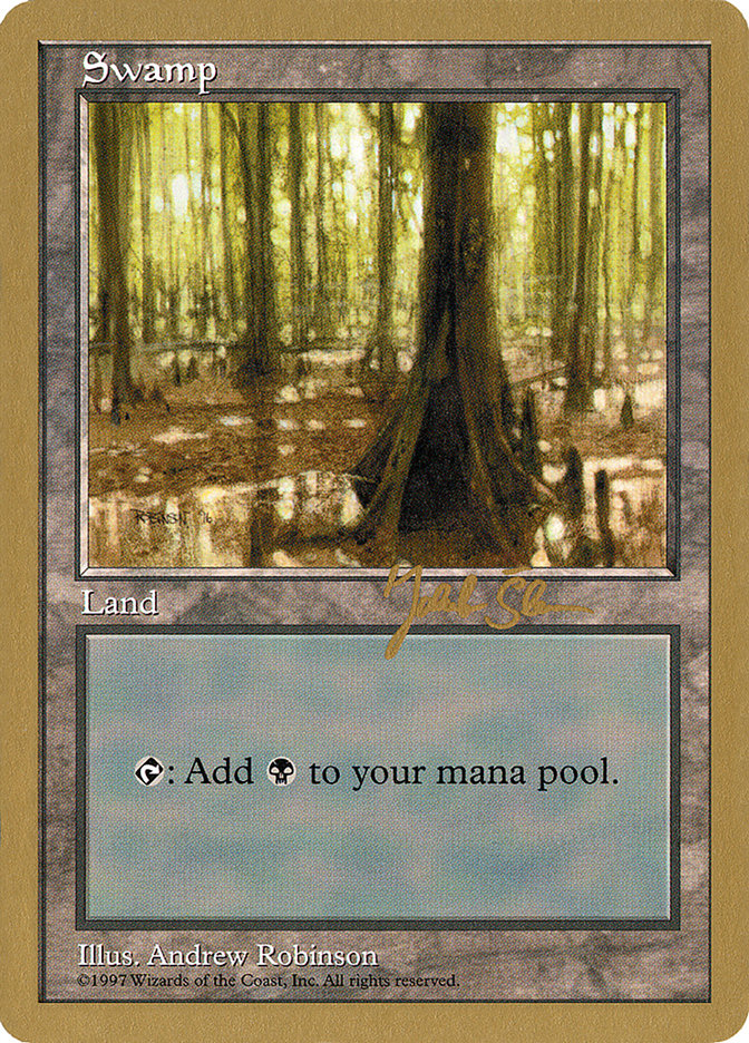 Swamp (js439) (Jakub Slemr) [World Championship Decks 1997] | Gear Gaming Bentonville