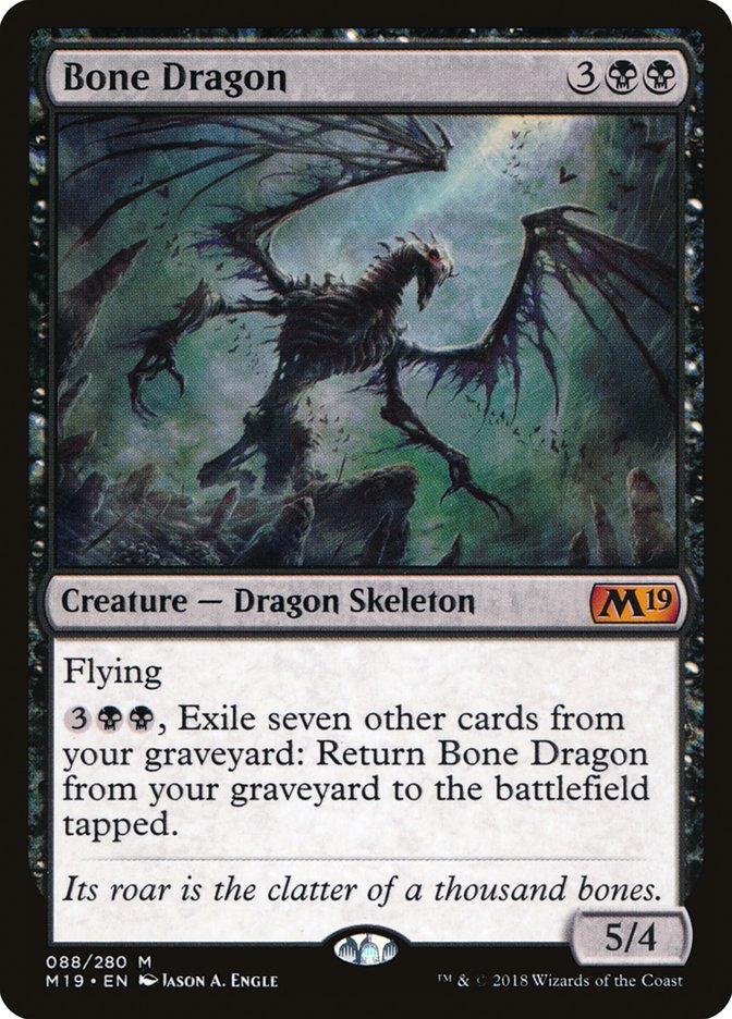 Bone Dragon [Core Set 2019] | Gear Gaming Bentonville