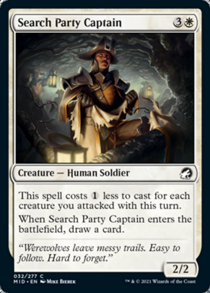 Search Party Captain [Innistrad: Midnight Hunt] | Gear Gaming Bentonville