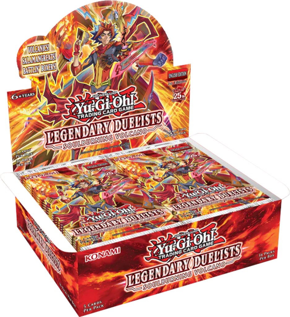 Legendary Duelists: Soulburning Volcano - Booster Box (1st Edition) | Gear Gaming Bentonville