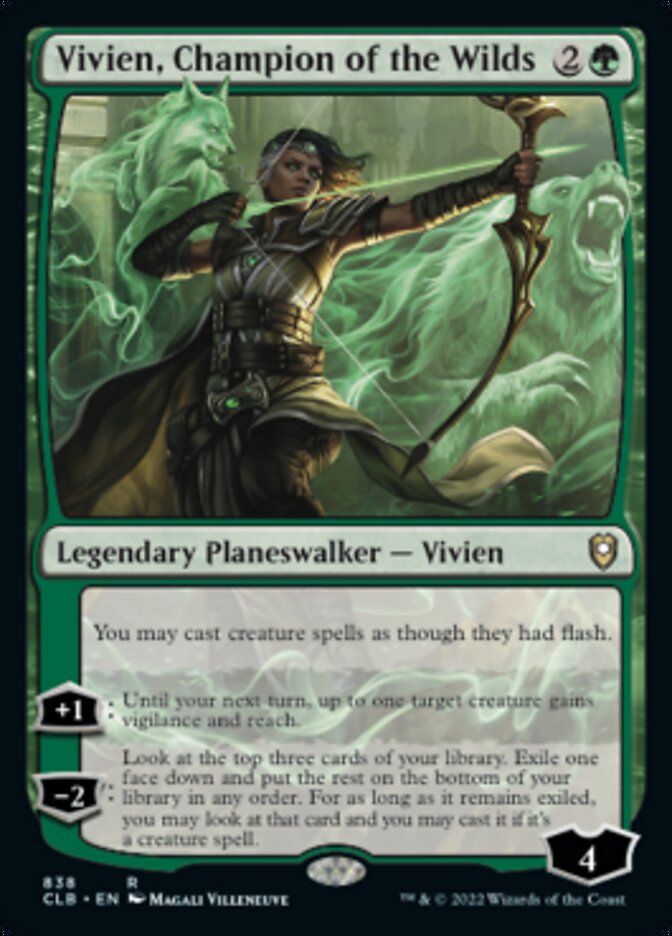 Vivien, Champion of the Wilds [Commander Legends: Battle for Baldur's Gate] | Gear Gaming Bentonville