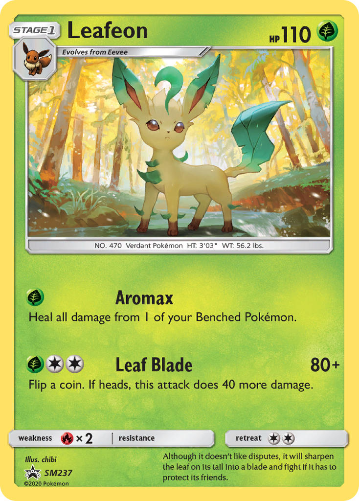 Leafeon (SM237) [Sun & Moon: Black Star Promos] | Gear Gaming Bentonville