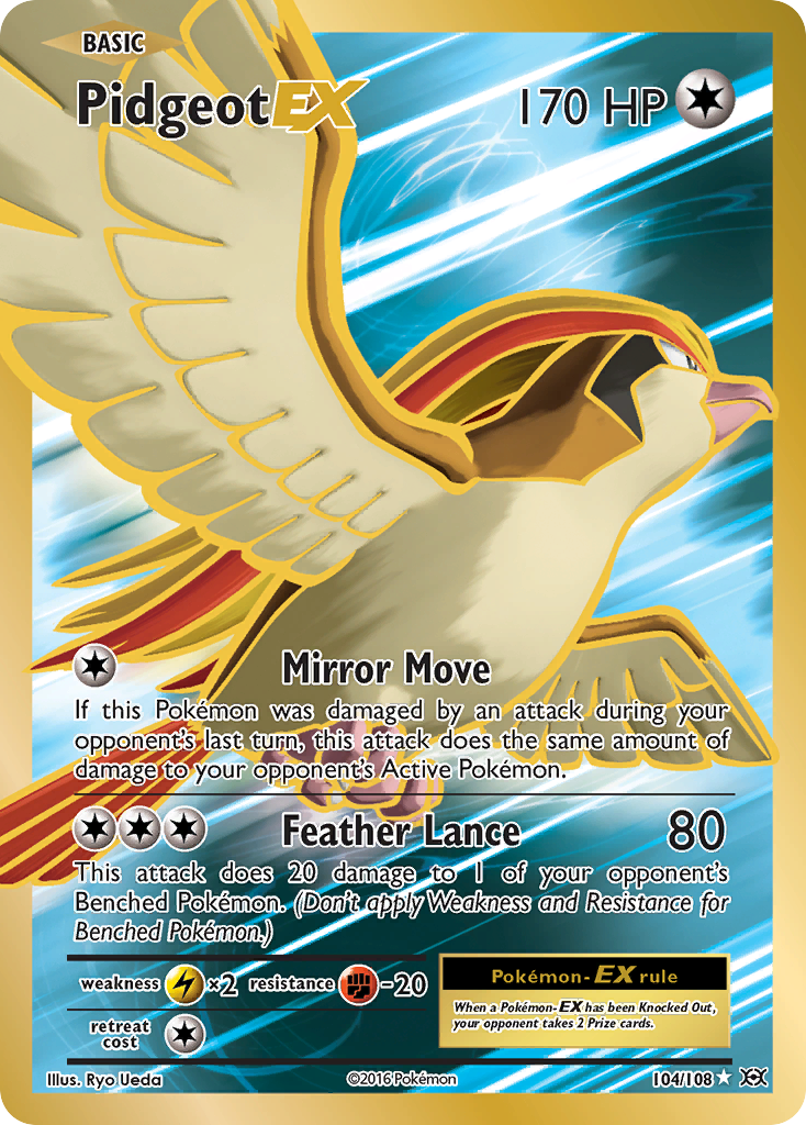 Pidgeot EX (104/108) [XY: Evolutions] | Gear Gaming Bentonville