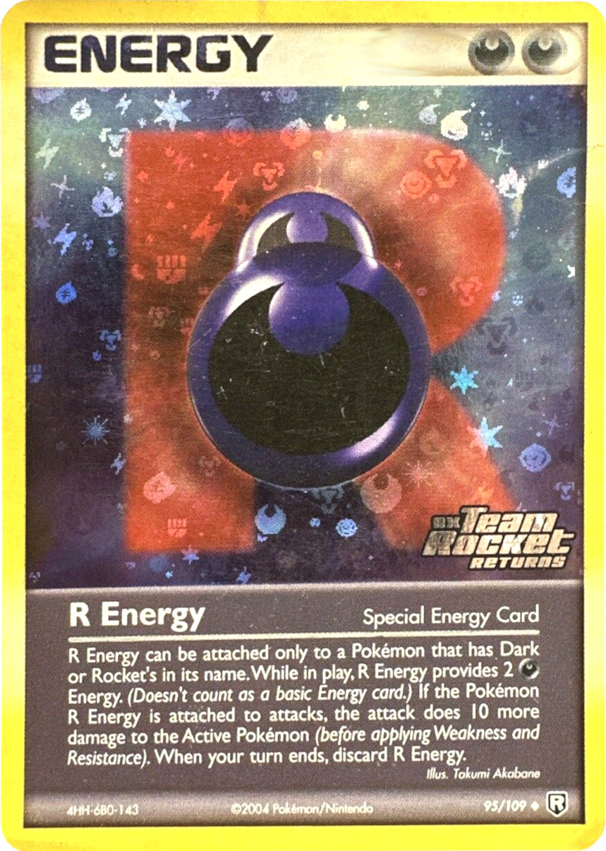 R Energy (95/109) (Stamped) [EX: Team Rocket Returns] | Gear Gaming Bentonville