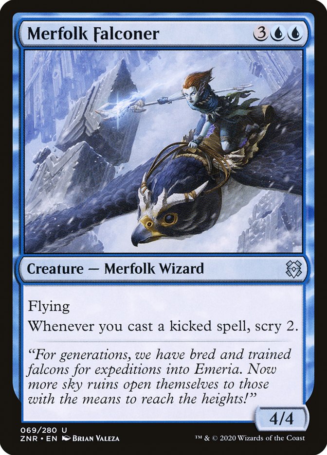 Merfolk Falconer [Zendikar Rising] | Gear Gaming Bentonville