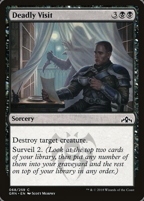 Deadly Visit [Guilds of Ravnica] | Gear Gaming Bentonville