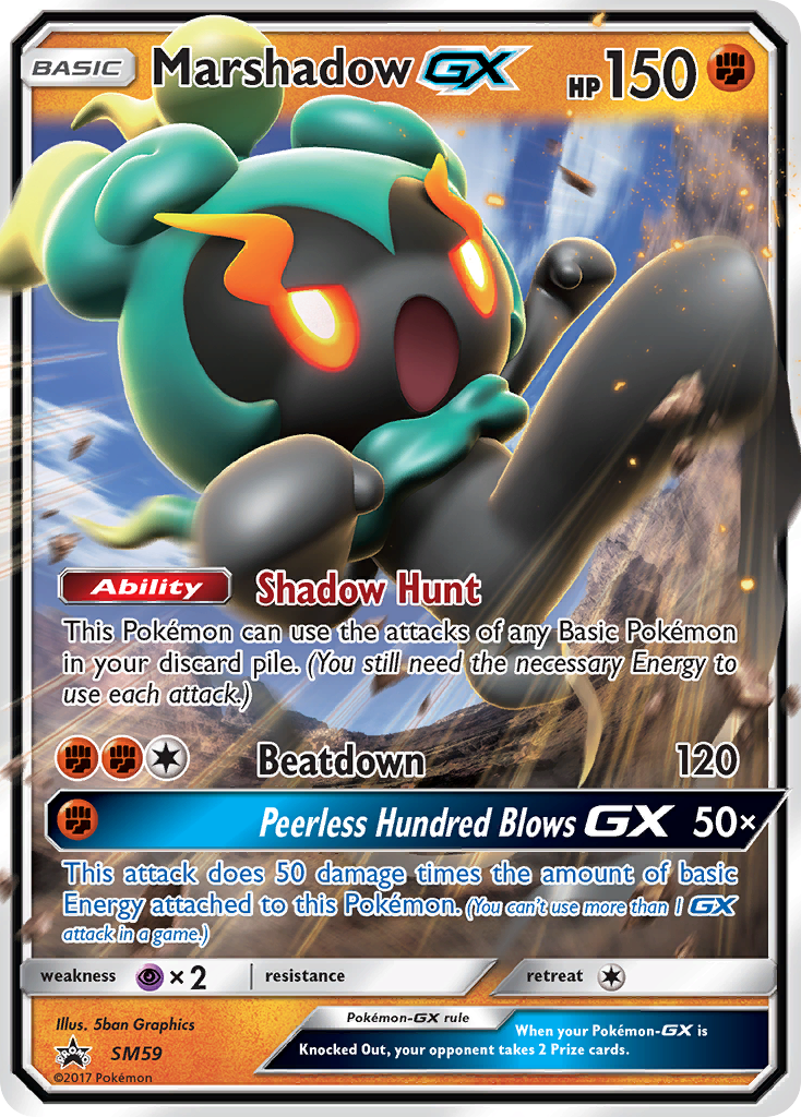 Marshadow GX (SM59) [Sun & Moon: Black Star Promos] | Gear Gaming Bentonville