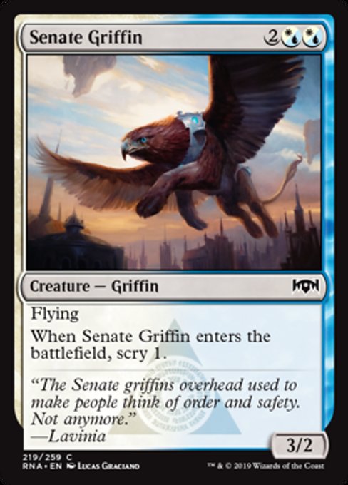 Senate Griffin [Ravnica Allegiance] | Gear Gaming Bentonville