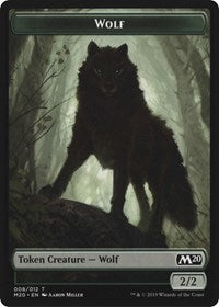 Zombie // Wolf Double-Sided Token [Game Night 2019 Tokens] | Gear Gaming Bentonville