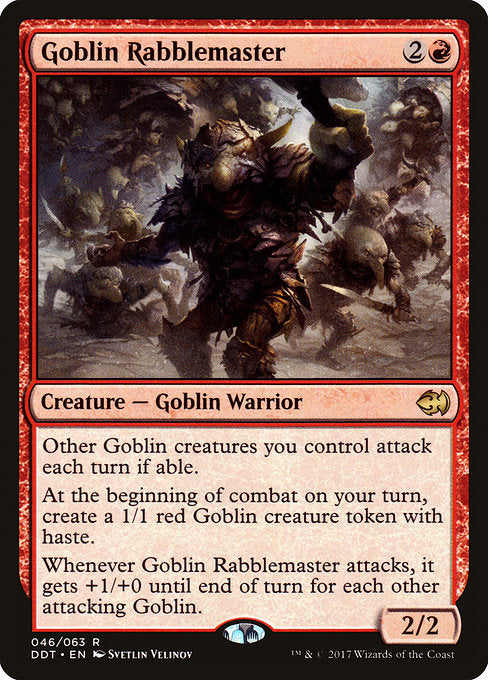 Goblin Rabblemaster [Duel Decks: Merfolk vs. Goblins] | Gear Gaming Bentonville