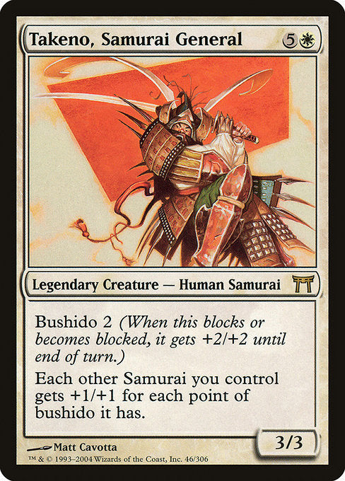 Takeno, Samurai General [Champions of Kamigawa] | Gear Gaming Bentonville