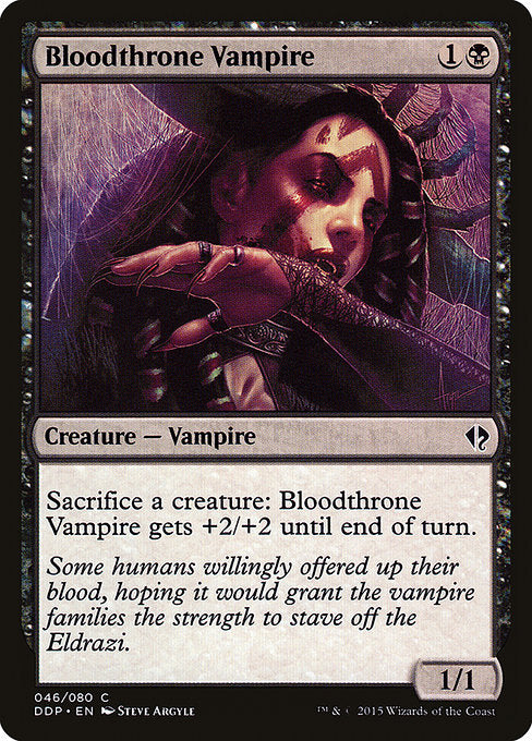 Bloodthrone Vampire [Duel Decks: Zendikar vs. Eldrazi] | Gear Gaming Bentonville