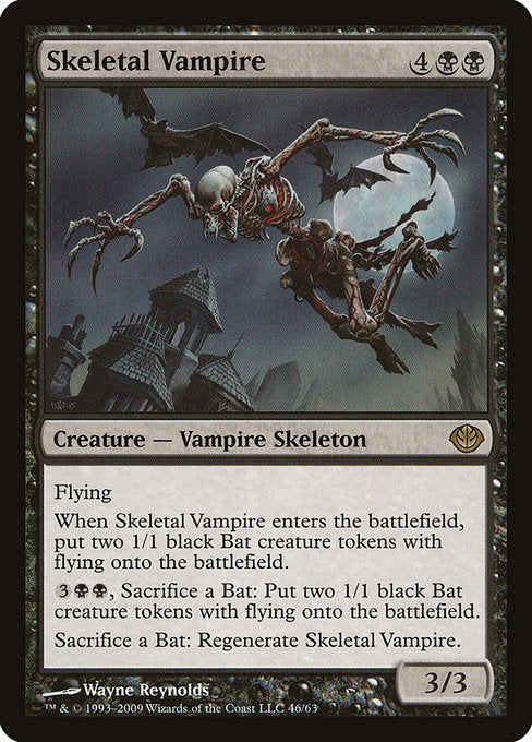 Skeletal Vampire [Duel Decks: Garruk vs. Liliana] | Gear Gaming Bentonville