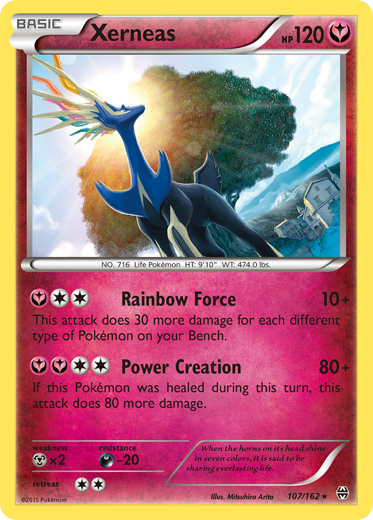 Xerneas (107/162) [XY: BREAKthrough] | Gear Gaming Bentonville