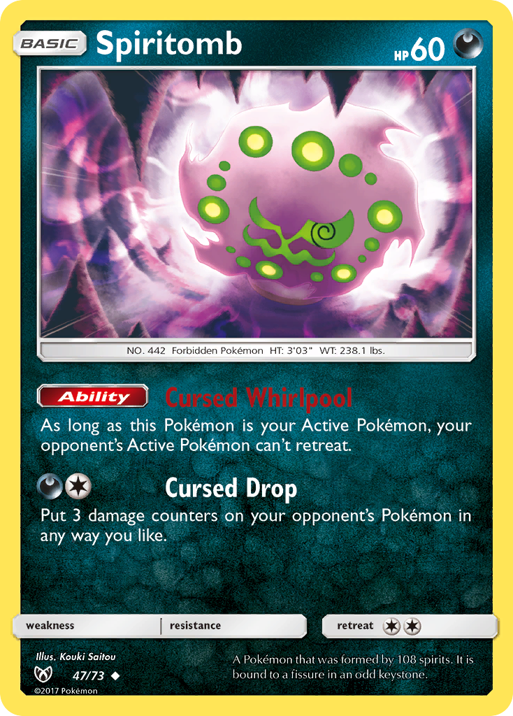 Spiritomb (47/73) [Sun & Moon: Shining Legends] | Gear Gaming Bentonville