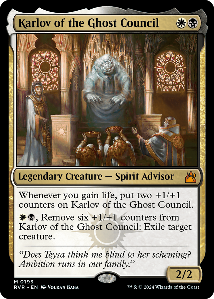 Karlov of the Ghost Council [Ravnica Remastered] | Gear Gaming Bentonville