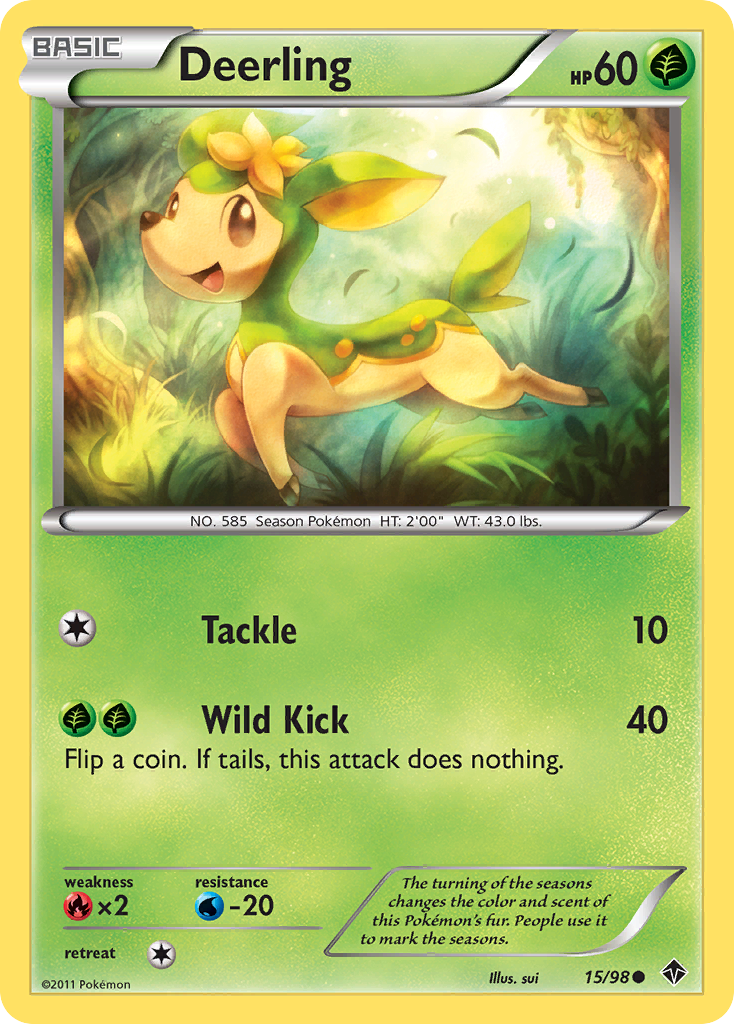 Deerling (15/98) [Black & White: Emerging Powers] | Gear Gaming Bentonville