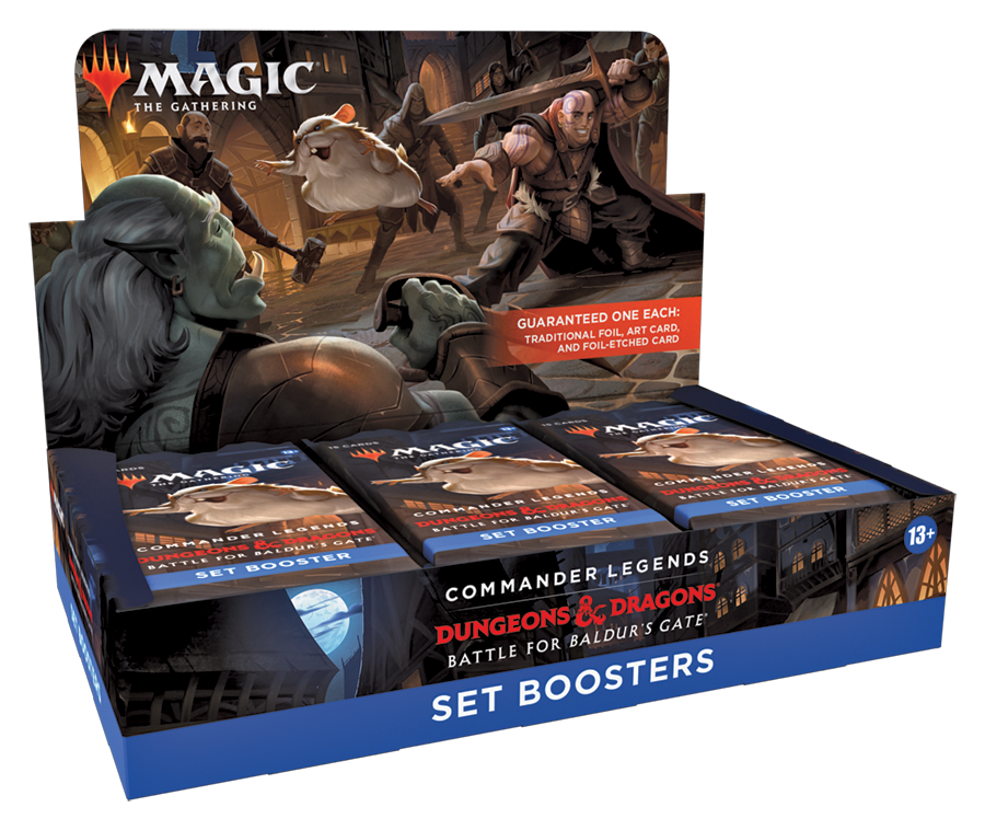 Commander Legends: Battle for Baldur's Gate - Set Booster Display | Gear Gaming Bentonville