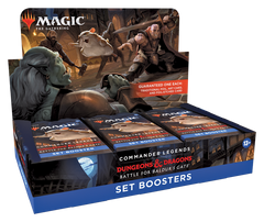 Commander Legends: Battle for Baldur's Gate - Set Booster Display | Gear Gaming Bentonville