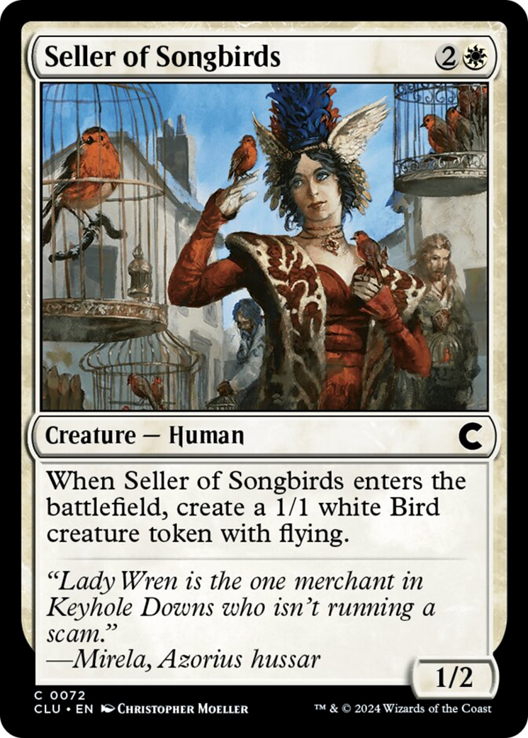 Seller of Songbirds [Ravnica: Clue Edition] | Gear Gaming Bentonville