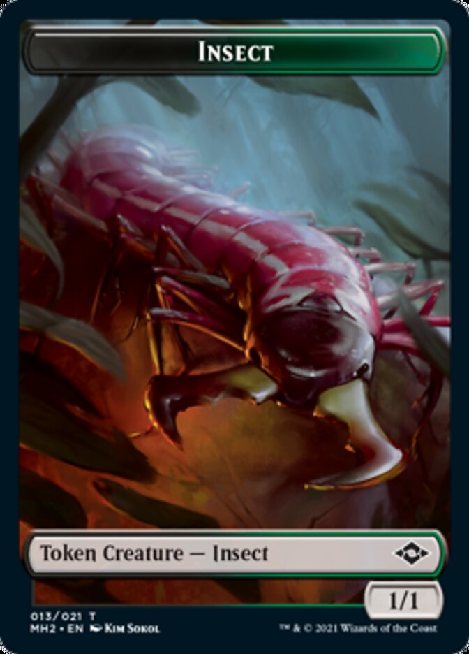 Insect Token [Modern Horizons 2 Tokens] | Gear Gaming Bentonville