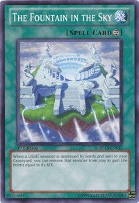 The Fountain in the Sky [Structure Deck: Lost Sanctuary] [SDLS-EN032] | Gear Gaming Bentonville