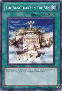 The Sanctuary in the Sky [Structure Deck: Lost Sanctuary] [SDLS-EN027] | Gear Gaming Bentonville