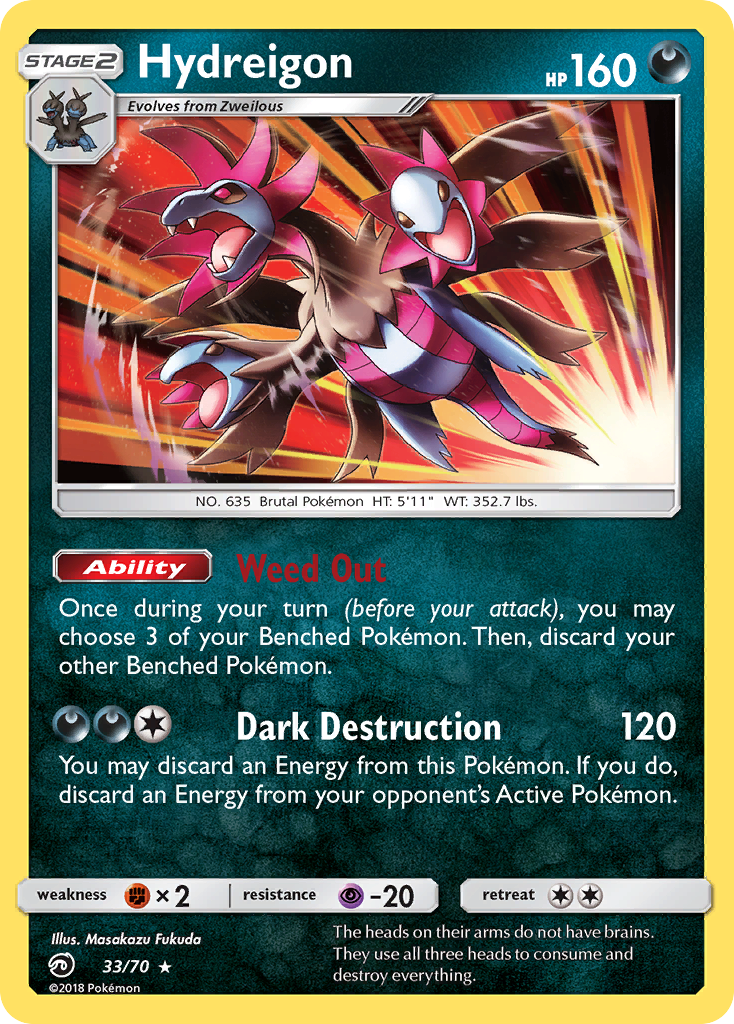 Hydreigon (33/70) [Sun & Moon: Dragon Majesty] | Gear Gaming Bentonville