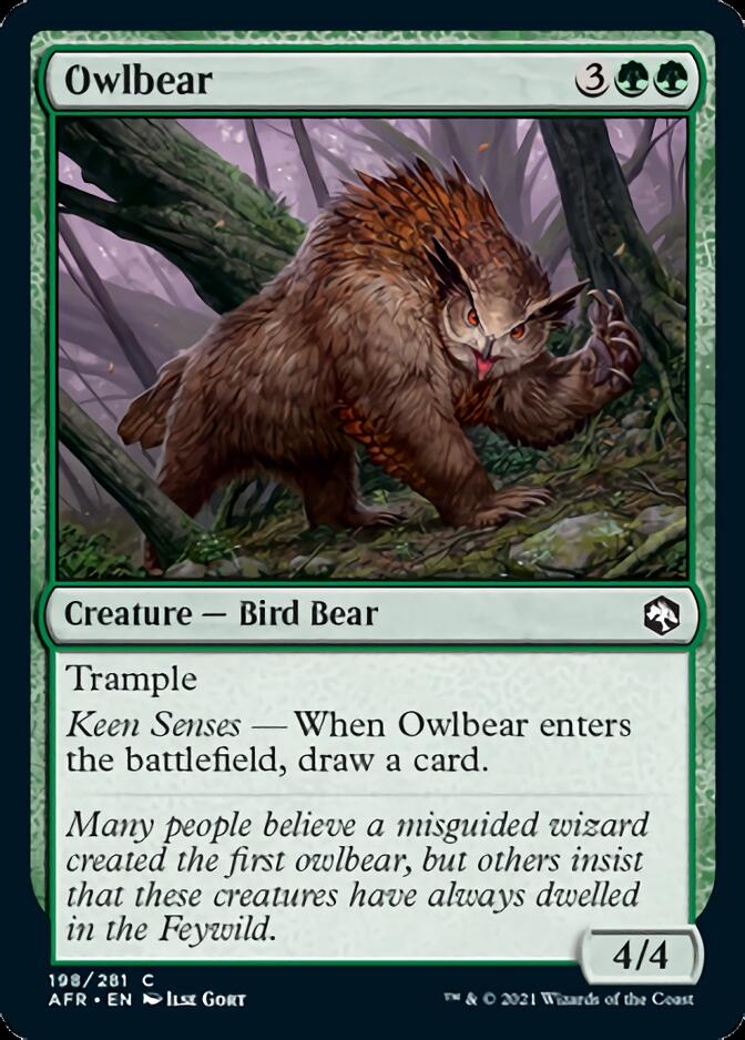 Owlbear [Dungeons & Dragons: Adventures in the Forgotten Realms] | Gear Gaming Bentonville