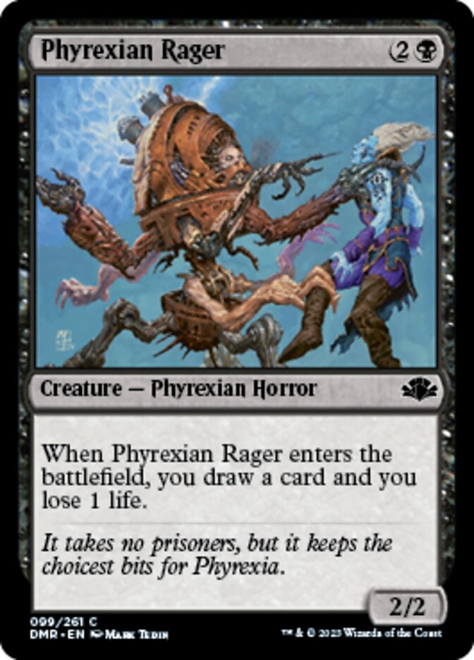 Phyrexian Rager [Dominaria Remastered] | Gear Gaming Bentonville