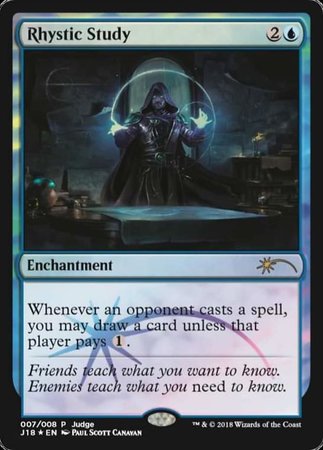 Rhystic Study [Judge Promos] | Gear Gaming Bentonville
