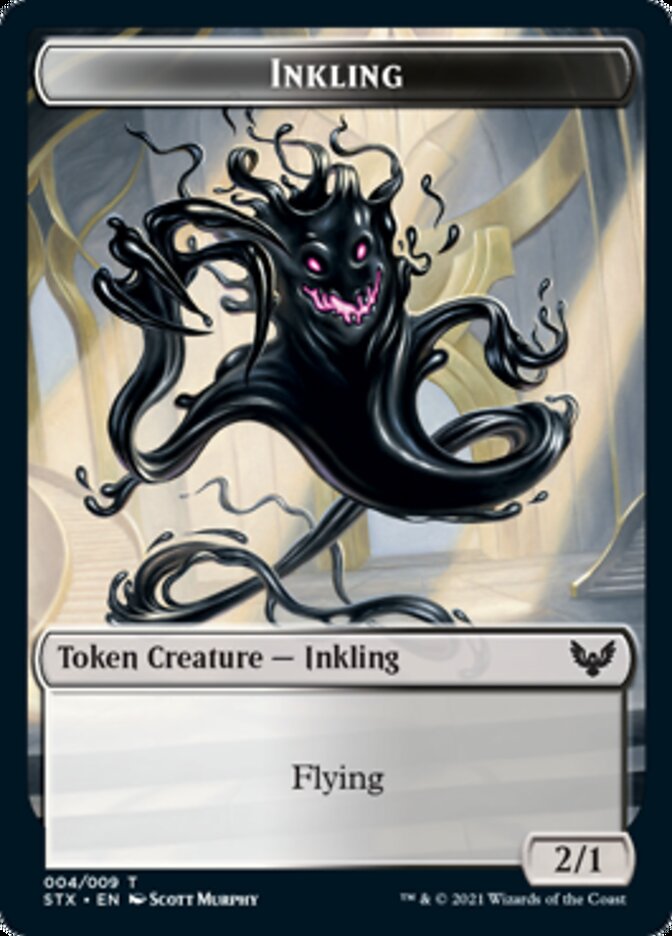 Elemental // Inkling Token [Strixhaven: School of Mages Tokens] | Gear Gaming Bentonville