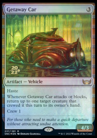 Getaway Car [Streets of New Capenna Prerelease Promos] | Gear Gaming Bentonville