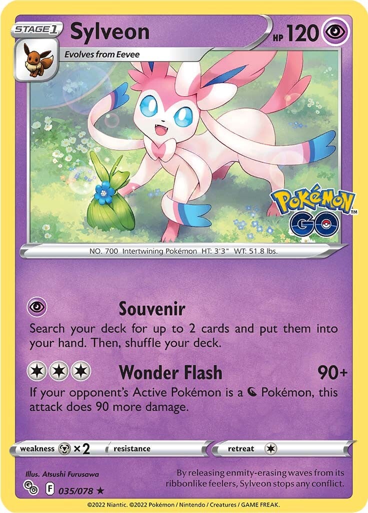 Sylveon (035/078) [Pokémon GO] | Gear Gaming Bentonville