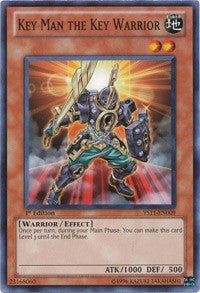 Key Man the Key Warrior [Starter Deck: Dawn of the Xyz] [YS11-EN009] | Gear Gaming Bentonville