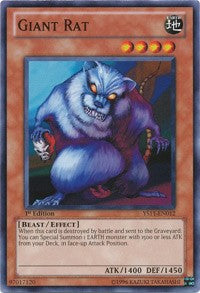 Giant Rat [Starter Deck: Dawn of the Xyz] [YS11-EN012] | Gear Gaming Bentonville